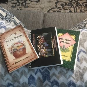 Bundle of 3 cookbooks